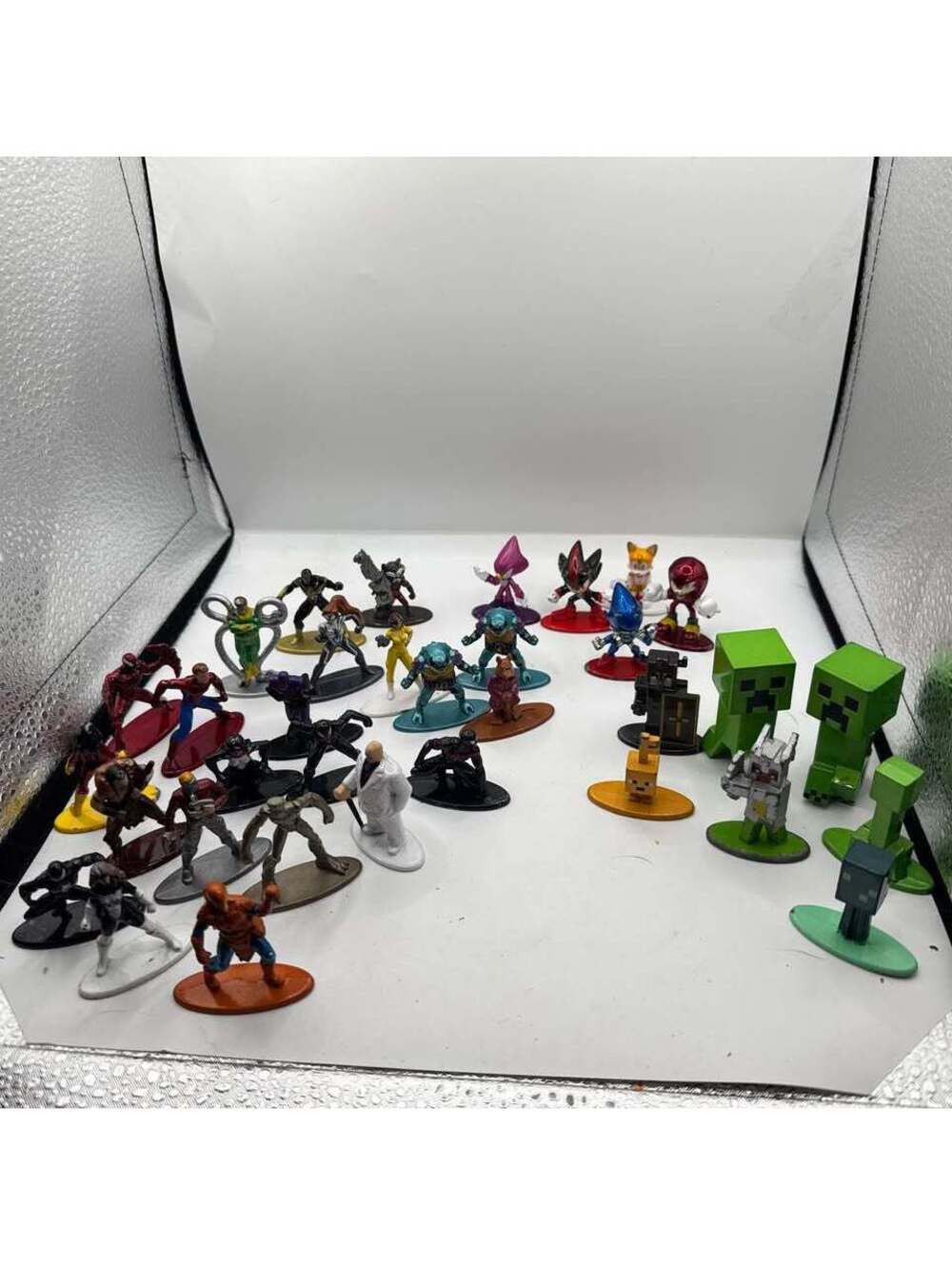 Jada Toys Nano Metalfigs Collection - Marvel, Sonic, Minecraft